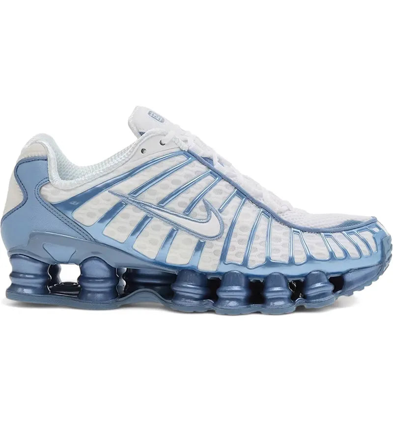 Nike Shox TL White Work Blue (Women's) - vue 360