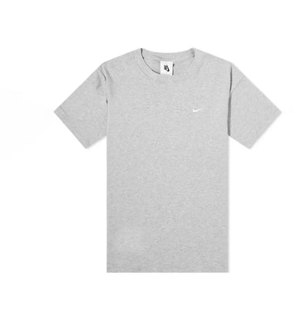 Nike Solo Swoosh Tee Gray - authentic Nike product