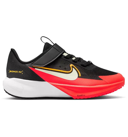 Nike Sonic Fly Black Laser Orange Crimson Volt (PS) - authentic Nike sneakers