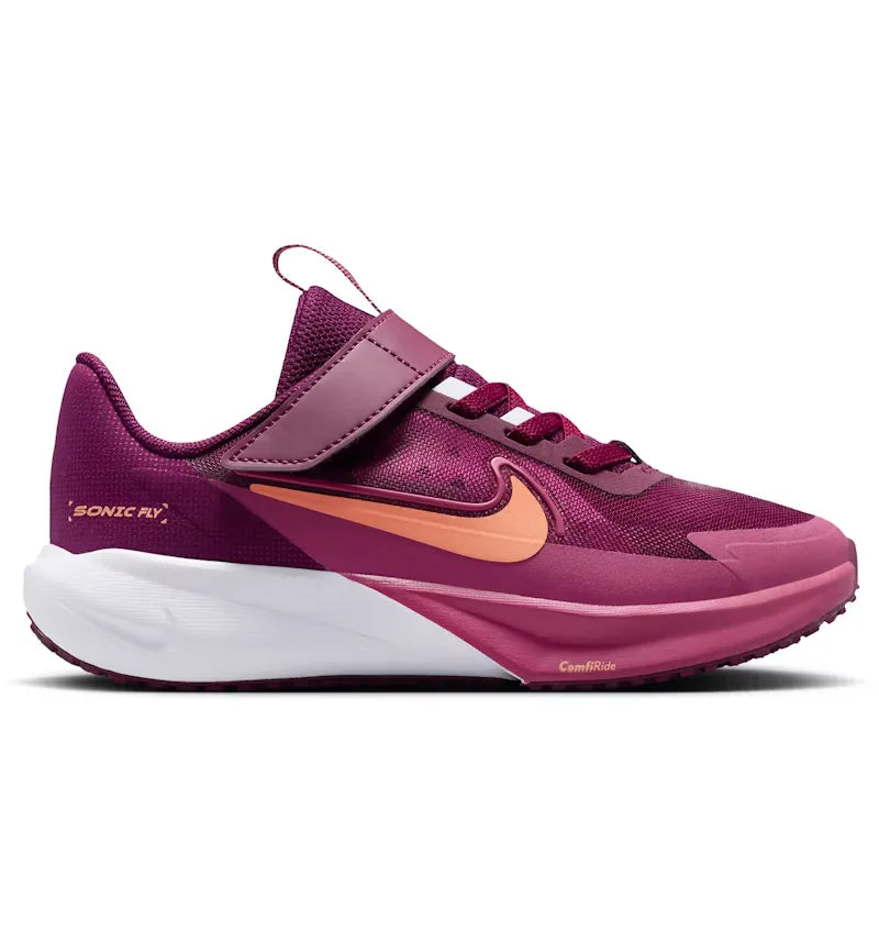 Nike Sonic Fly Bordeaux Sweet Beet Marrakesh (PS) - vue 360