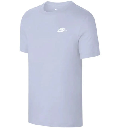Nike Sportswear Club T-shirt Light Blue/Purple - authentic Nike apparel