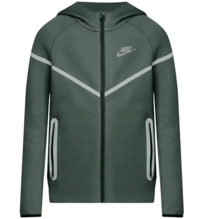 Nike Sportswear Kids Tech Fleece Full Zip Hoodie Reflective/Multi - authentic Nike apparel