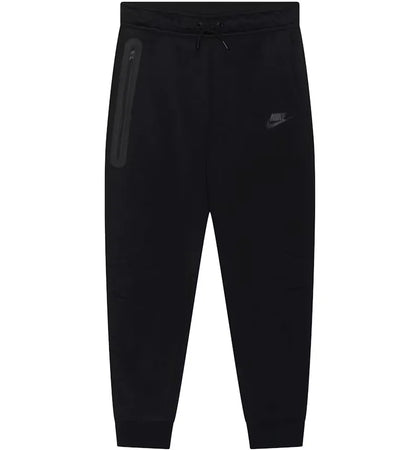 Nike Sportswear Kids' Tech Fleece Joggers Black/Black/Black - authentic Nike product