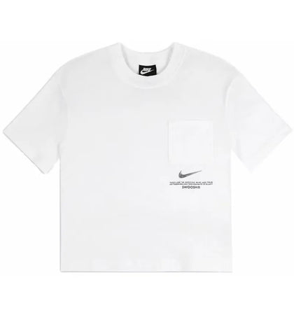 Nike Sportswear Women's Swoosh T-shirt White - authentic Nike apparel