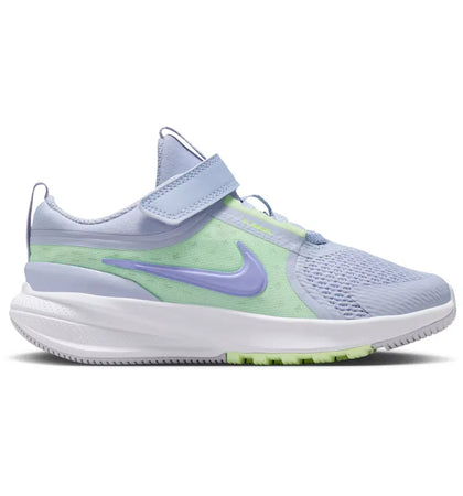Nike Star Runner 5 Ghost Barely Volt Football Grey Light Thistle (PS) - authentic Nike sneakers