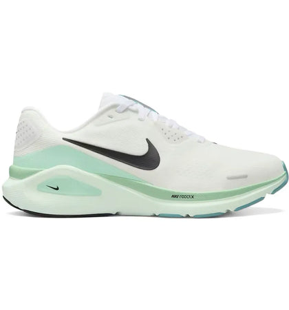 Nike Structure 26 White Black Barely Green (Women's) - authentic Nike sneakers