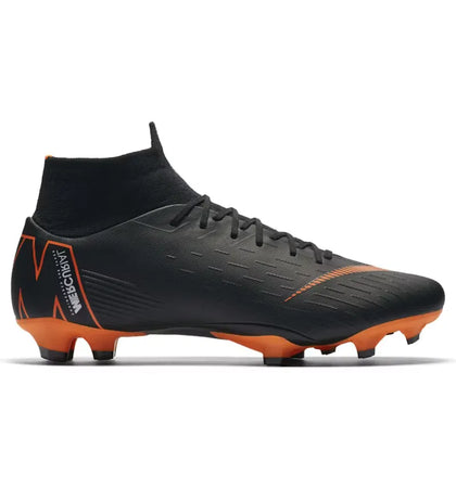 Nike Superfly 6 Pro FG Black Total Orange - authentic Nike sneakers