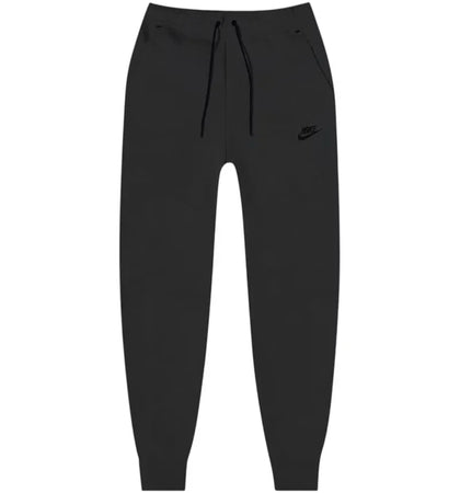 Nike Tech Fleece Jogger Pants Black Heather/Black - authentic Nike apparel