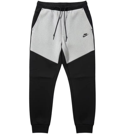 Nike Tech Fleece Jogger Pants Dark Grey Heather/Black - authentic Nike apparel