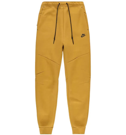 Nike Tech Fleece Jogger Pants Ochre/Black - authentic Nike apparel