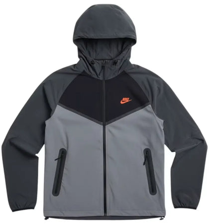 Nike Tech Windrunner Woven Jacket Smoke Grey/Anthracite/Black - authentic Nike apparel