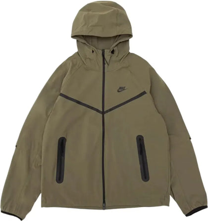 Nike Tech Woven Jacket Medium Olive/Black - authentic Nike apparel