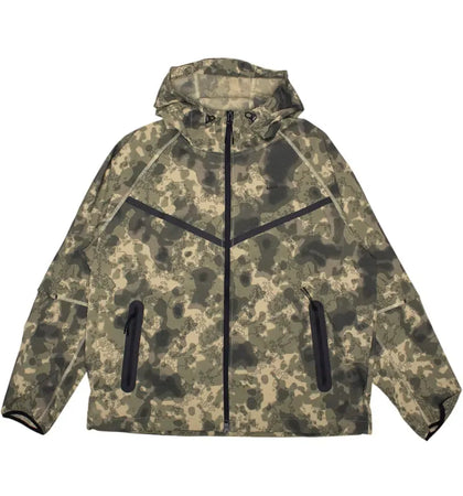 Nike Tech Woven Jacket Neutral Olive/Black - authentic Nike apparel