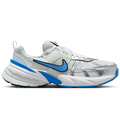 Nike V2K Run White Pure Platinum Light Photo Blue (Women's) - authentic Nike sneakers