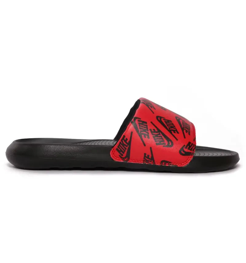 Nike Victori One Slide Red Logo Print - vue 360