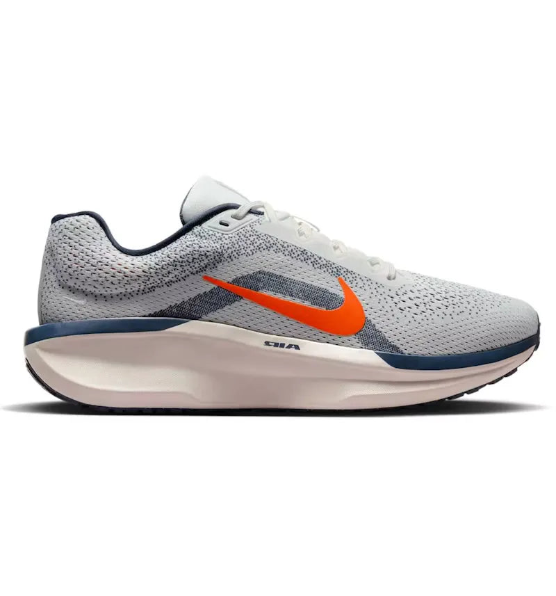 Nike Winflo 11 Sail Thunder Blue Light Iron Ore Total Orange - vue 360