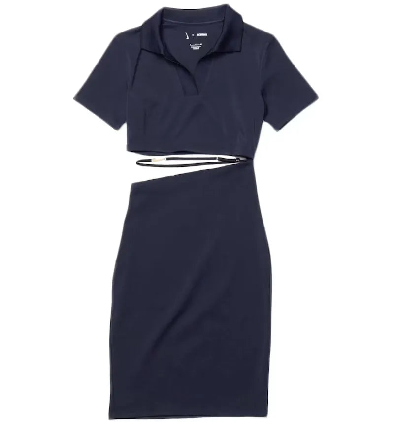 Nike x Jacquemus La Robe Polo Dark Obsidian/Black - vue 360