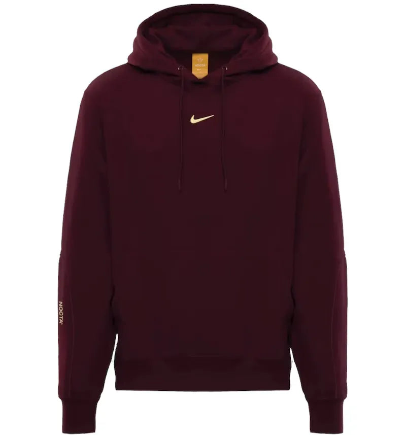 Nike x NOCTA Fleece CS Hoodie Dark Beetroot - vue 360