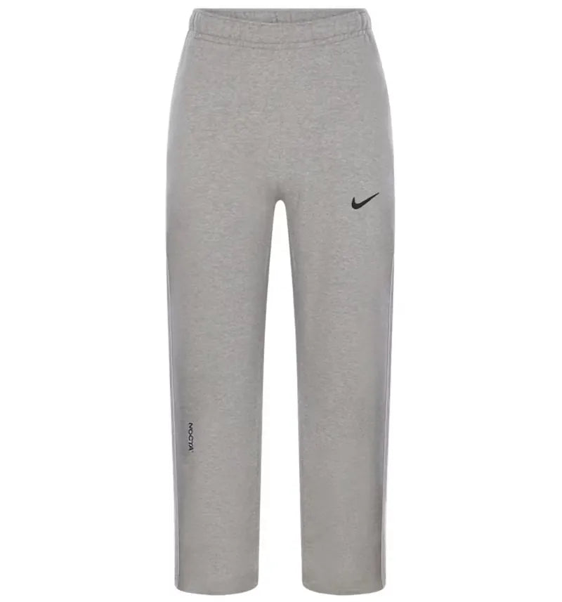 Nike x NOCTA Fleece CS Open Hem Sweatpant Dark Grey Heather - vue 360