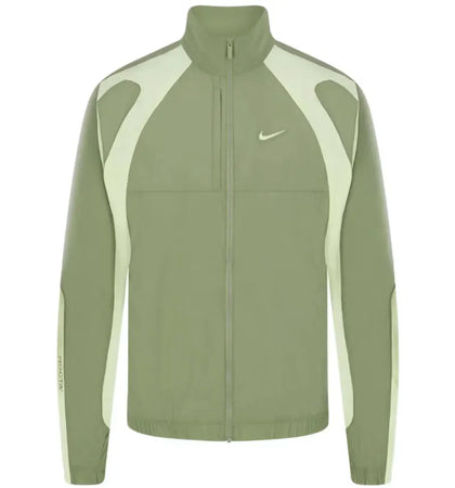Nike x NOCTA Northstar Nylon Track Jacket Oil Green/Light Liquid Lime - authentic Nike apparel