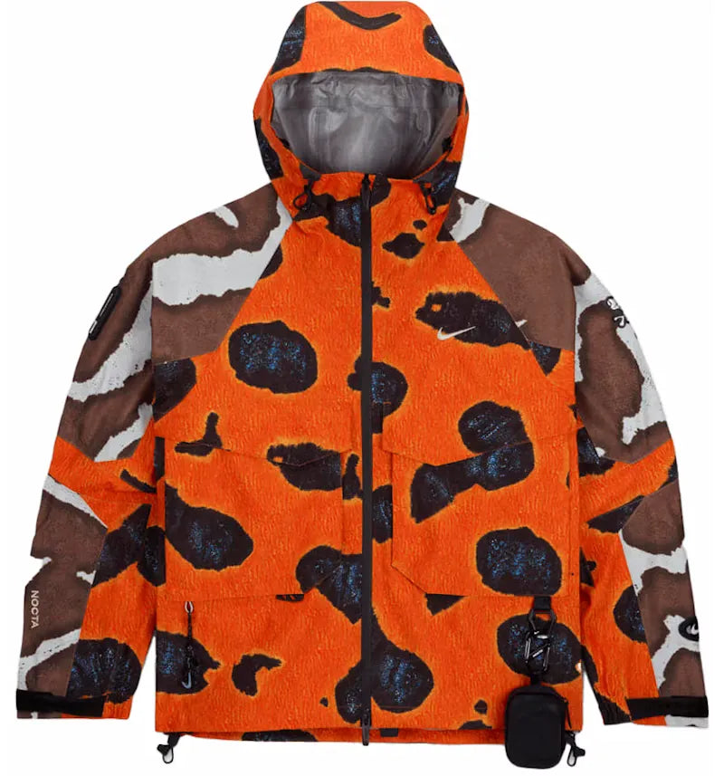 Nike x NOCTA Opal Deep Cover GORE-TEX Jacket Safety Orange - vue 360