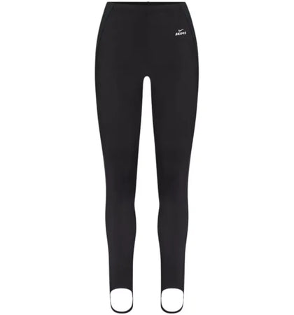 Nike x SKIMS Women's Shine Drawcord Stirrup 26" Legging Obsidian/Dark Teal - authentic Nike product