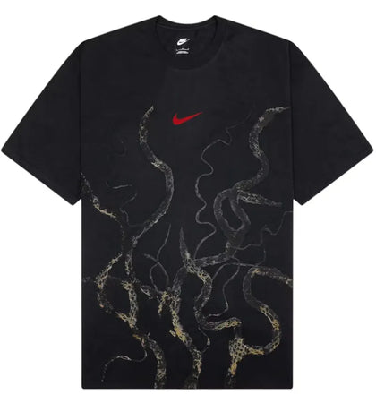 Nike x Stranger Things Max90 Tee Off Noir University Red - authentic Nike product