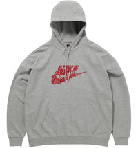 Nike x Stranger Things NRG Club Hoodie Dark Grey Heather/Light Smoke Grey