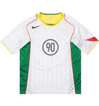Nike x Total 90 Dri-Fit Soccer Jersey White/Optic Yellow - authentic Nike apparel