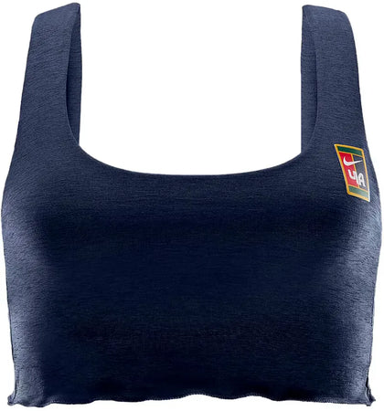 Nike x YOON Women's Light-Support Lightly Lined Sports Bra Armory Navy/White - authentic Nike product