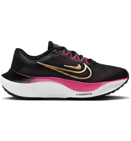 Nike Zoom Fly 5 Black Gold Fireberry (Women's) - authentic Nike sneakers