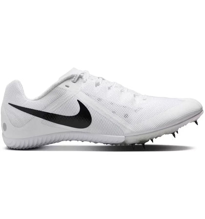 Nike Zoom Rival White Metallic Silver Black - authentic Nike sneakers