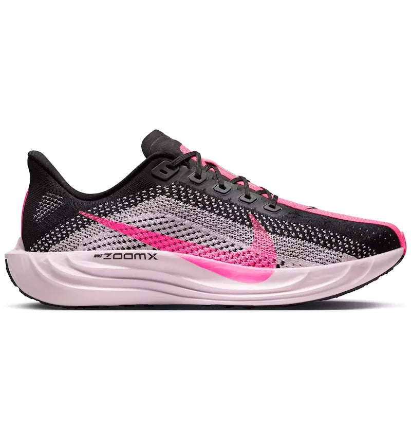 Nike ZoomX Pegasus Plus Black Pink Foam Hyper Pink - vue 360