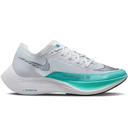Nike ZoomX Vaporfly Next% 2 White Aurora Green (Women's) - authentic Nike sneakers