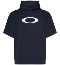 Oakley Enhance Qd Fleece Short Sleeve 5 0 Hoodie Pitch Black
