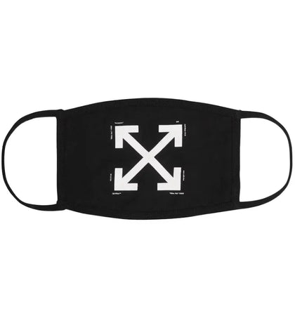 OFF-WHITE Arrows Face Mask Black/White - authentic OFF-WHITE product