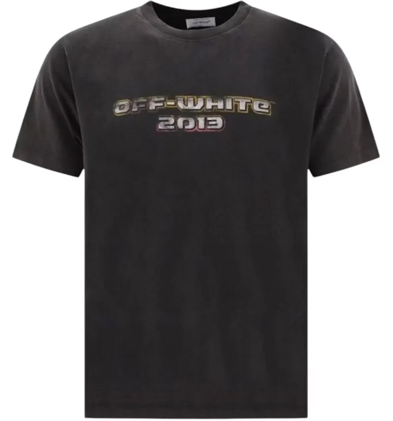 OFF-WHITE Bacchus Slim T-Shirt Black - vue 360