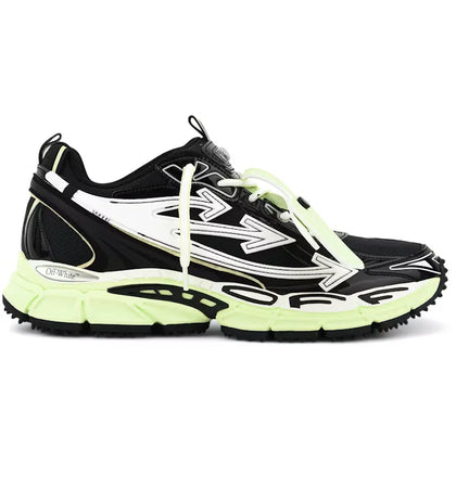 OFF-WHITE Be Right Back Black Lime - authentic OFF-WHITE sneakers