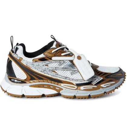 OFF-WHITE Be Right Back Silver Bronze - authentic OFF-WHITE sneakers