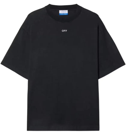 OFF-WHITE BW S Matthew Skate S/S Tee Black - authentic OFF-WHITE product