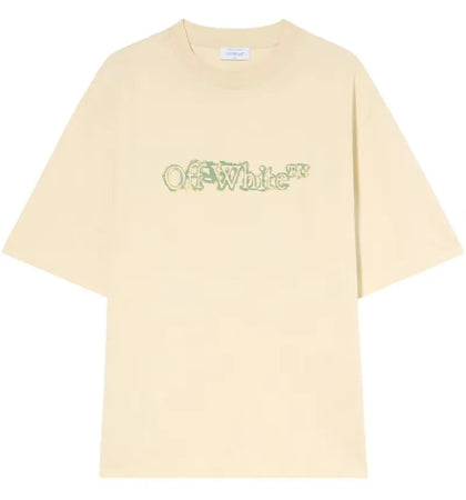 OFF-WHITE Cloudy Arrow Skate Logo T-shirt Frozen Dew/Alfaalfa - authentic OFF-WHITE apparel