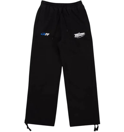 OFF-WHITE Exact Opposite Skate Sweatpants Black - authentic OFF-WHITE apparel
