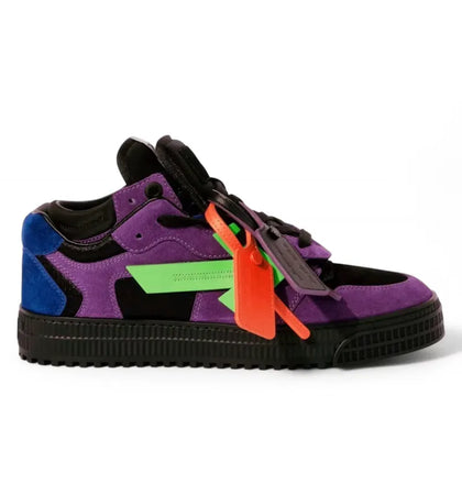 OFF-WHITE Floating Arrow Purple Neon Green Navy Blue - authentic OFF-WHITE sneakers
