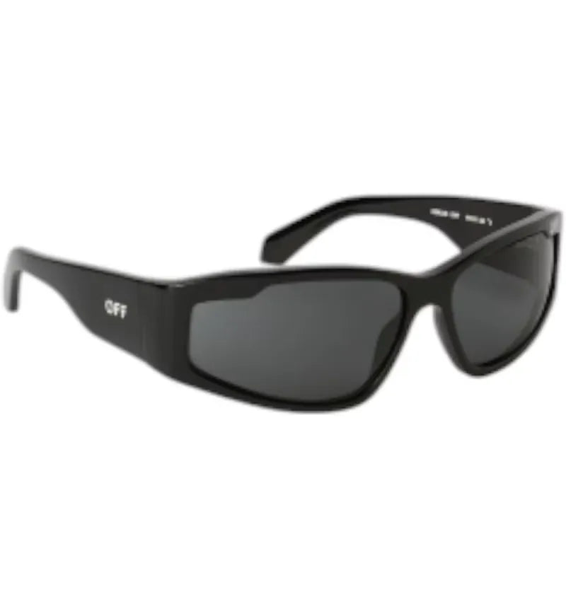 OFF-WHITE Kimball Sunglasses Black Dark Grey (OERI118S24PLA0011007-FR) - vue 360