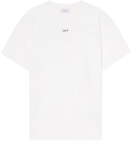 OFF-WHITE Newspaper Arrow Slim Logo Tee White/Black - authentic OFF-WHITE product
