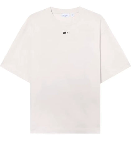 OFF-WHITE Paint Arrow Skate T-shirt Fade Out Mauve Mor - authentic OFF-WHITE apparel