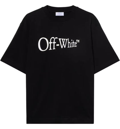 OFF-WHITE Run Arrow Skate Logo T-shirt Black/White - authentic OFF-WHITE apparel