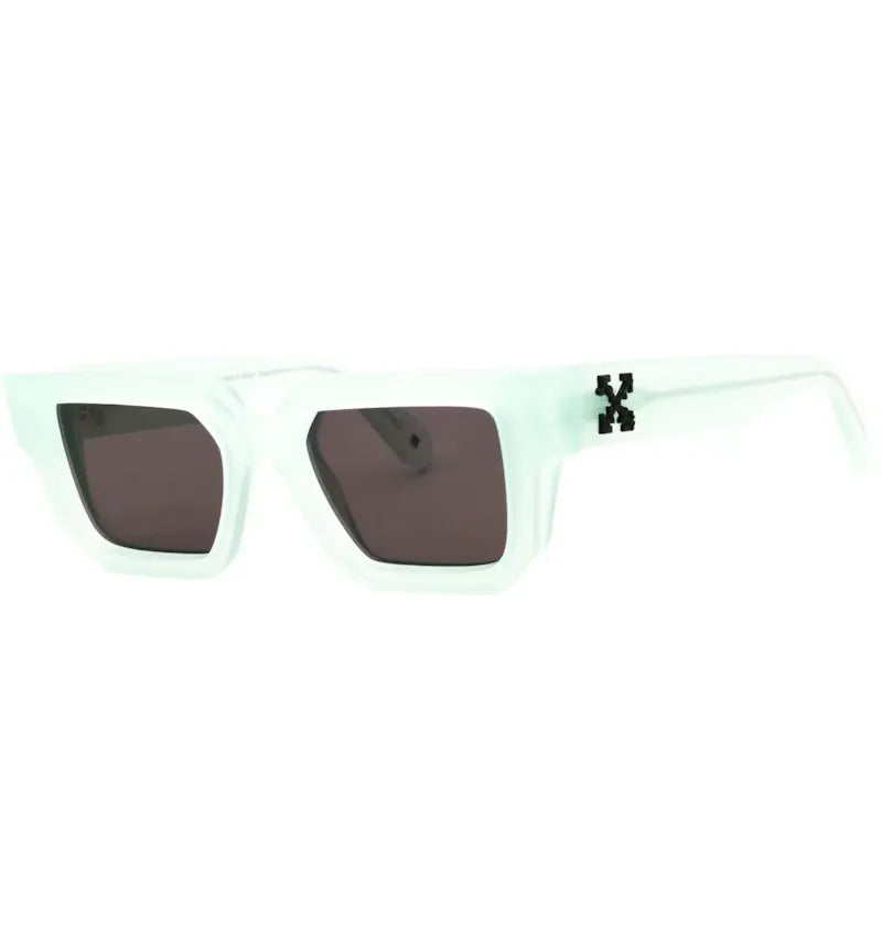 OFF-WHITE Silverstone Sunglasses Sage Dark Grey (OERI146S25PLA0015307) - vue 360