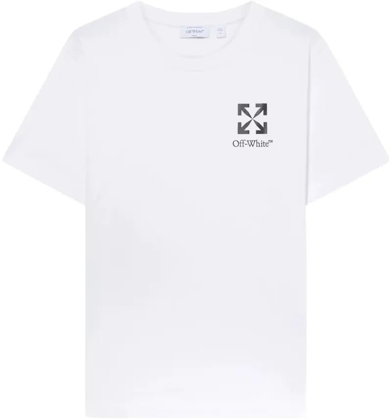 OFF-WHITE Small Arrow Slim T-shirt White - vue 360