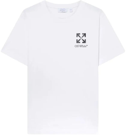 OFF-WHITE Small Arrow Slim T-shirt White - authentic OFF-WHITE apparel